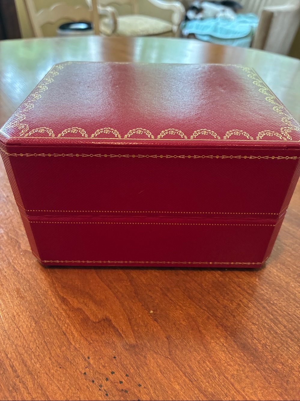 Authentic Vintage Cartier Watch Box